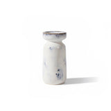 Sintra Ceramic 26.5cm Candle Holder - Cornflower Reactive Glaze - Laura James