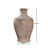 Sintra Ceramic 27.5cm Vase - Cornflower Reactive Glaze - Laura James