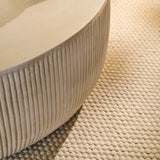 Sohan 84cm Kidney Coffee Table - Set of 2 - Sand - Laura James