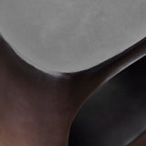 Sohan Concrete Garden Side Table - Lava Black