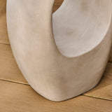 Sohan Concrete Garden Side Table - Sand