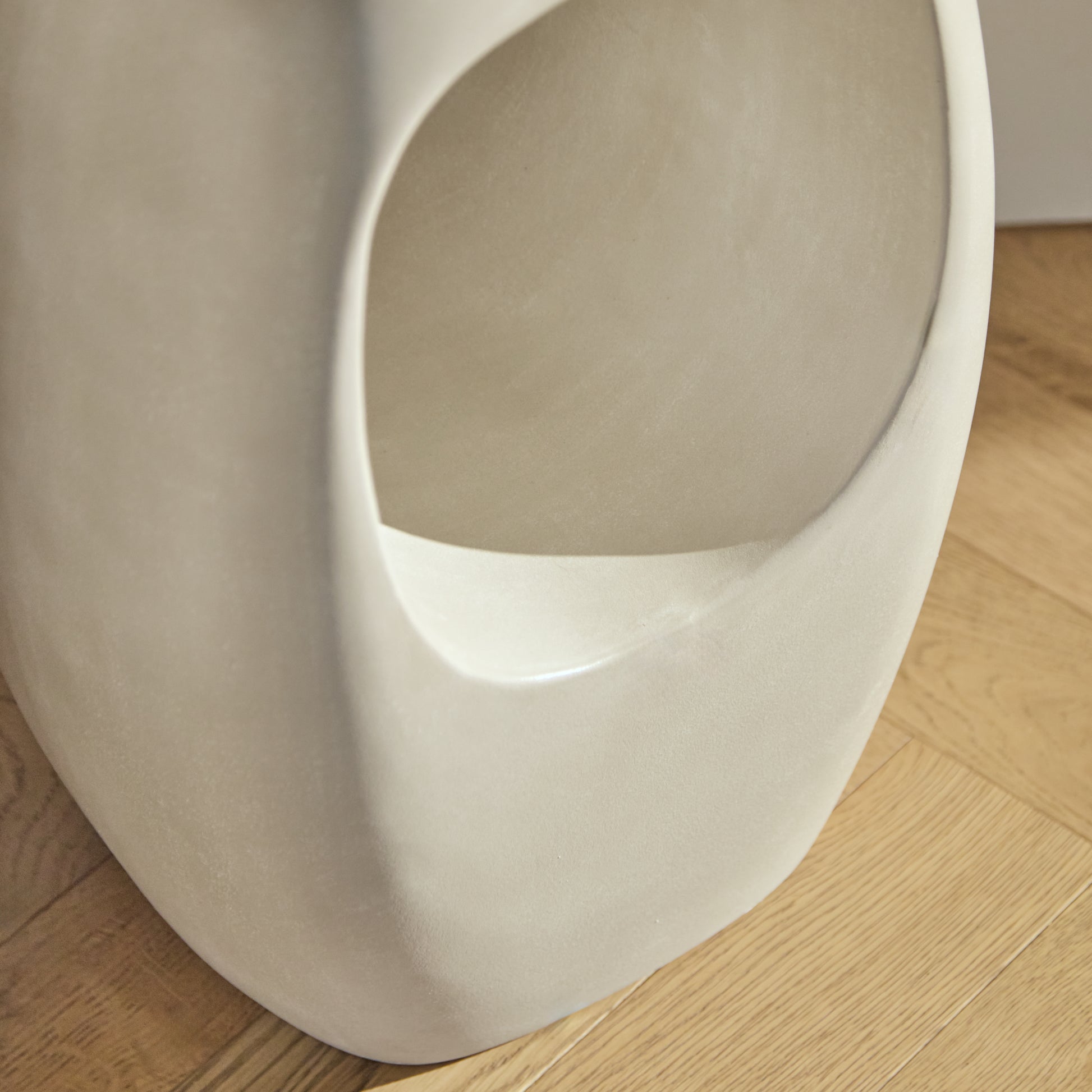 Sohan 32cm Side Table - Sand Concrete - Laura James