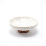 Spello 30cm Bowl - White Marble - Laura James 