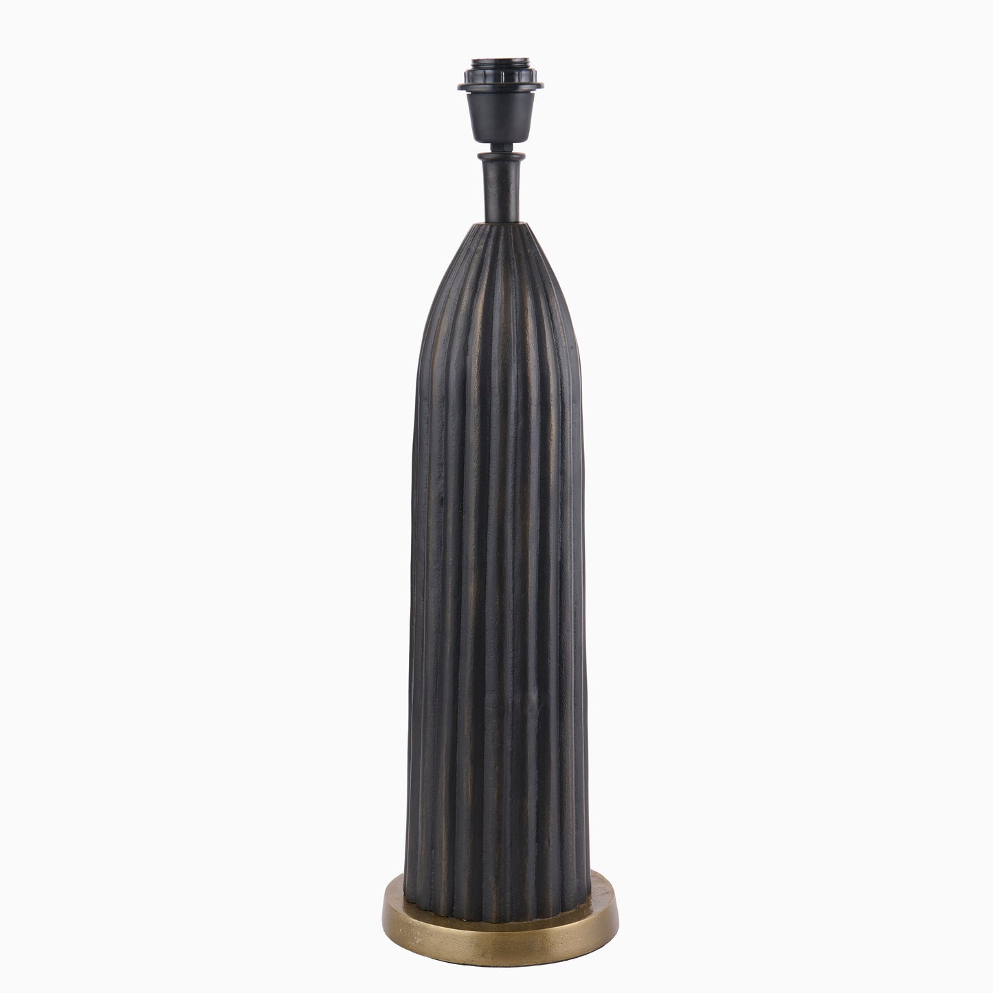 Stedham 52cm Metal Table Lamp Base - Black & Gold - Laura James 