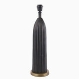 Stedham 52cm Metal Table Lamp Base - Black & Gold - Laura James 