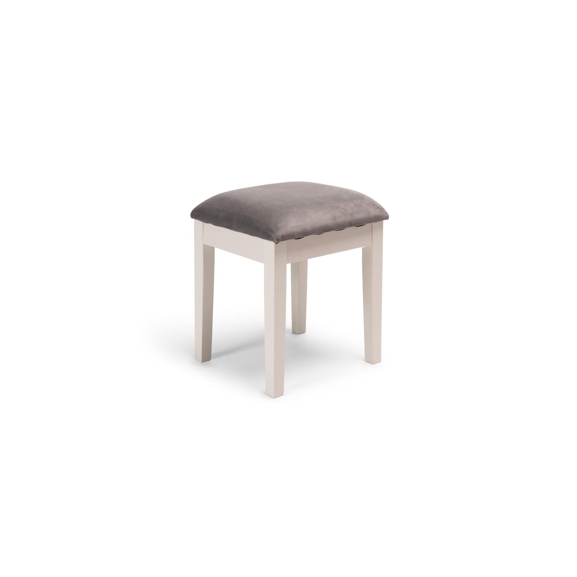 Outlet - Stevie Dressing Table Stool - Grey Laura James Outlet - Stevie Dressing Table Stool - Grey Laura James
