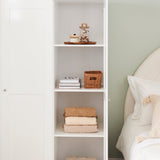 Stevie 3 Door Wardrobe -  White - Laura James 