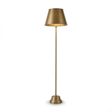Stowe Gold Metal Floor Lamp - 136cm - Laura James