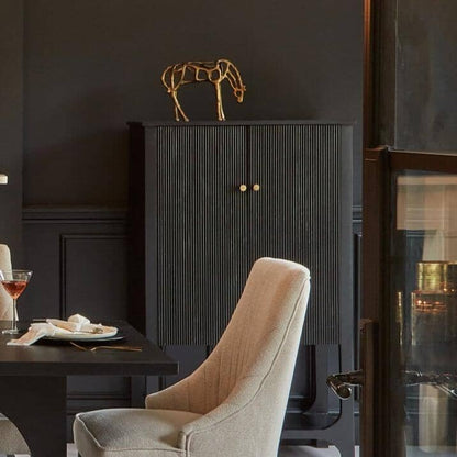 Newbury 25cm Metal Horse Ornament - Gold