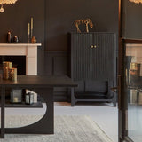 Jade Jet Black Acacia Dining Table 
 Laura James 