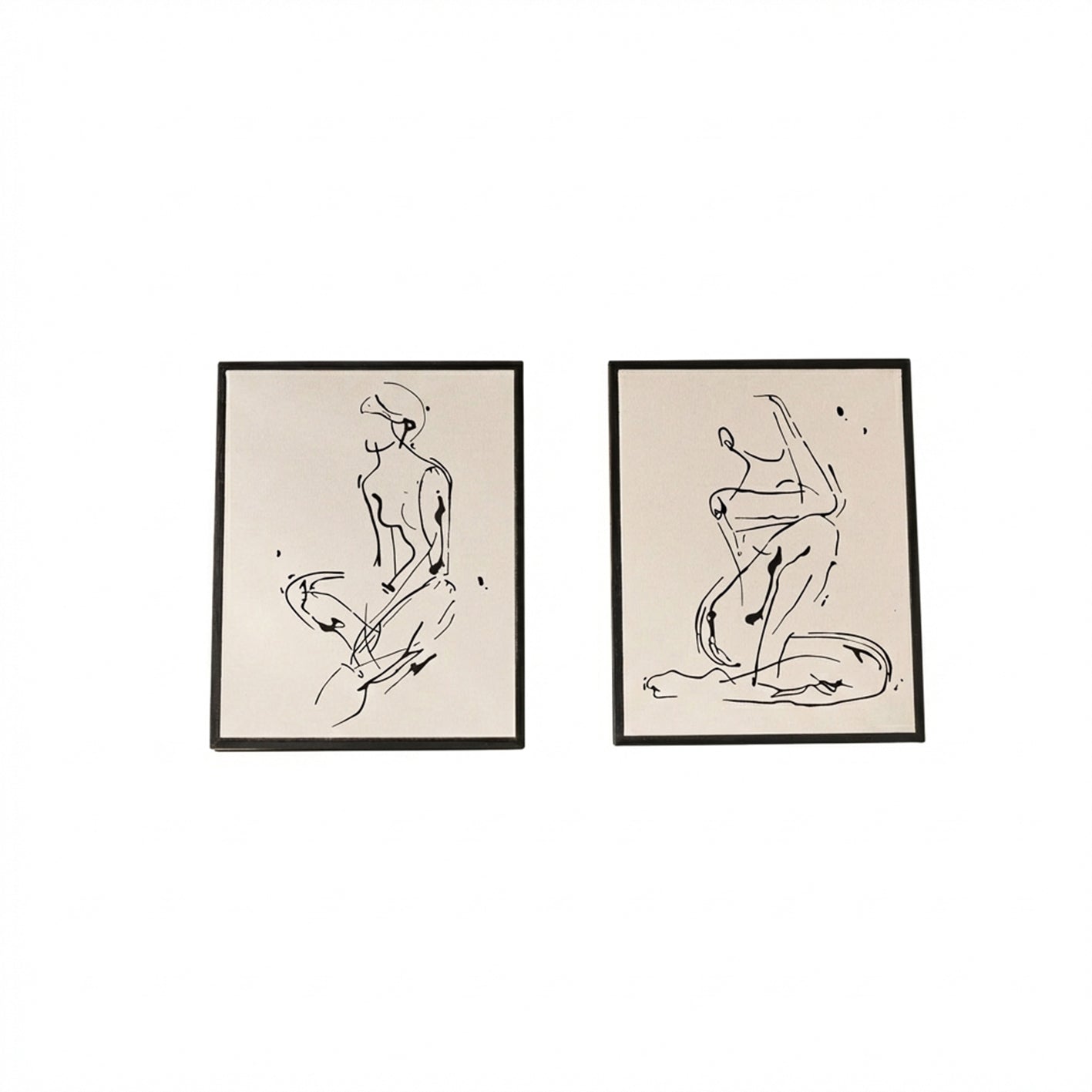 Talland 55x40cm Wall Art - Set of 2 - Laura James