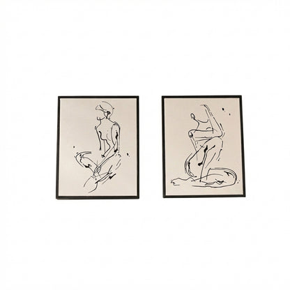 Talland 55x40cm Wall Art - Set of 2 - Laura James
