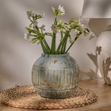 Tariva Ceramic 13.5cm Vase - Cornflower Blue - Laura James