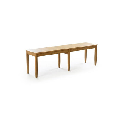 Tilly 150cm Wooden Bench - Whitewash Oak - Laura James