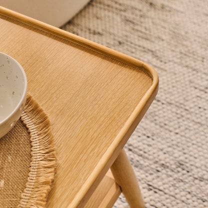Tilly 100cm Rectangular Coffee Table - Whitewash Oak - Laura James