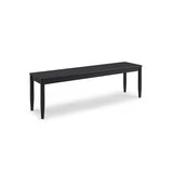 Tilly 150cm Wooden Bench - Black Oak - Laura James