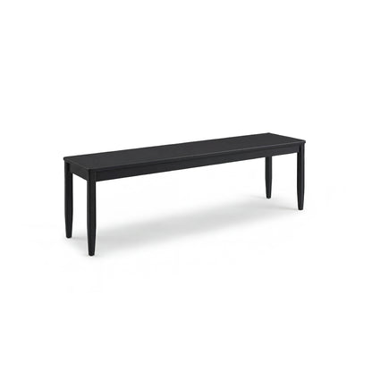 Tilly 150cm Wooden Bench - Black Oak - Laura James