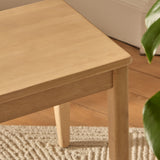 Tilly 150cm Wooden Bench - Whitewash Oak - Laura James