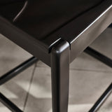 Tilly Bar Stool - Black Oak - Laura James