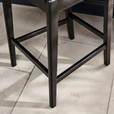 Tilly Bar Stool - Black Oak - Laura James