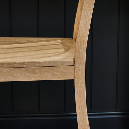 Tilly Bar Stool - Whitewash Oak - Laura James