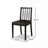Tilly Black Dining Chairs - Set of 2 - Laura James 