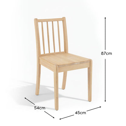 Amelia Extendable Whitewash Oval Dining Table Set  - 6 Seater - Tilly Natural String Dining Chairs - Whitewash Oak Legs - Laura James