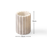 Tiree 10cm Tumbler - White Marble - Laura James 