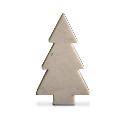 Tiree 15cm Tree Ornament - White Marble