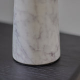 Tiree White Marble Floor Lamp Base - 38cm - Laura James