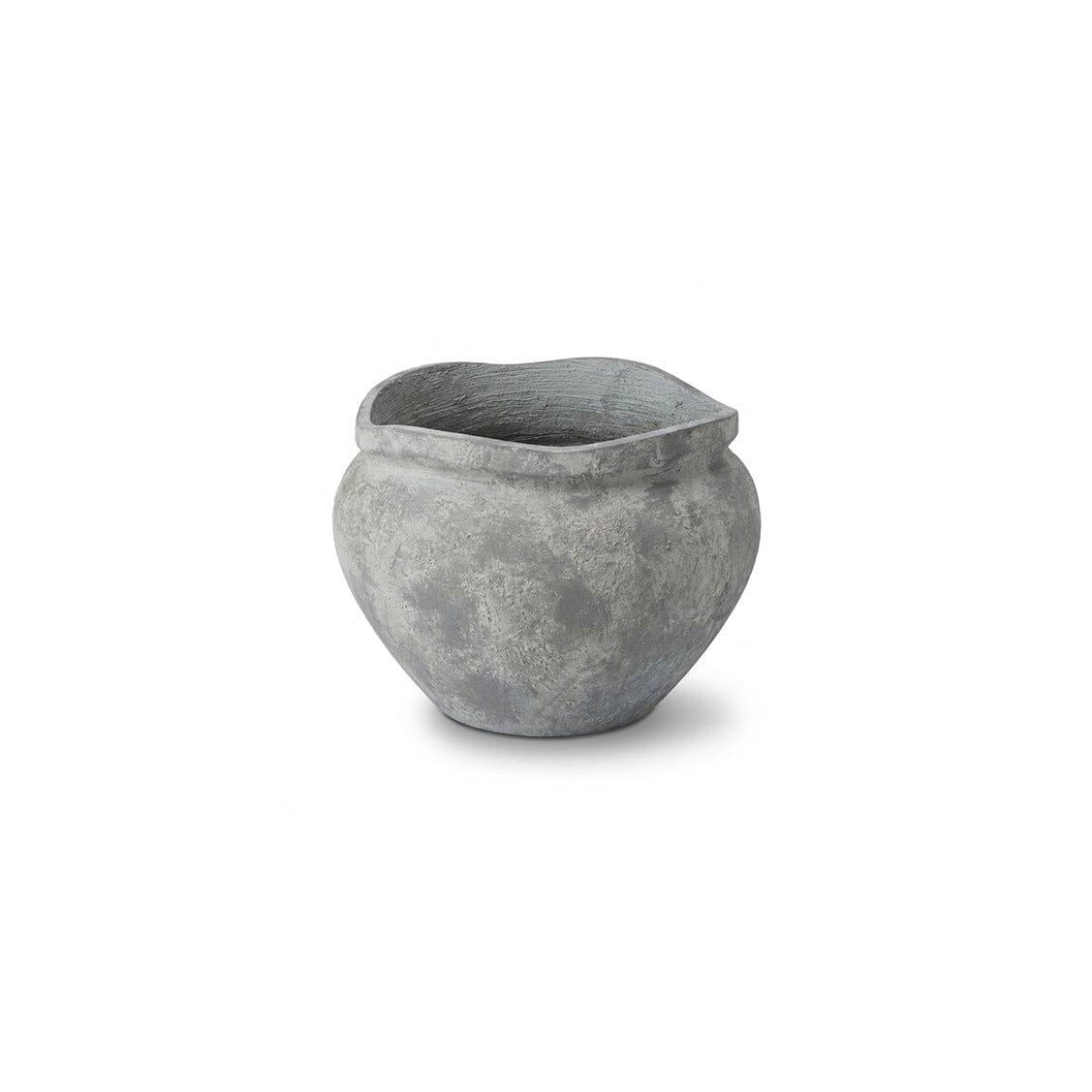 Tomar Fiber Cement 29.5cm Wide Planter - Rustic Grey - Laura James