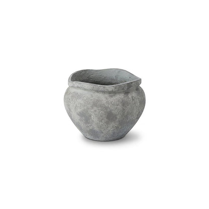Tomar Fiber Cement 29.5cm Wide Planter - Rustic Grey - Laura James