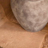 Tomar Fiber Cement 38.5cm Garden Planter - Rustic Grey - Laura James 