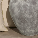 Tomar Fiber Cement 46cm Garden Planter - Rustic Grey - Laura James 