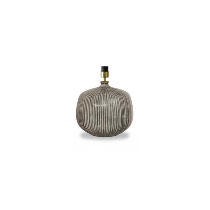Tongham 31cm Ceramic Lamp Base - Dark Grey - Laura James