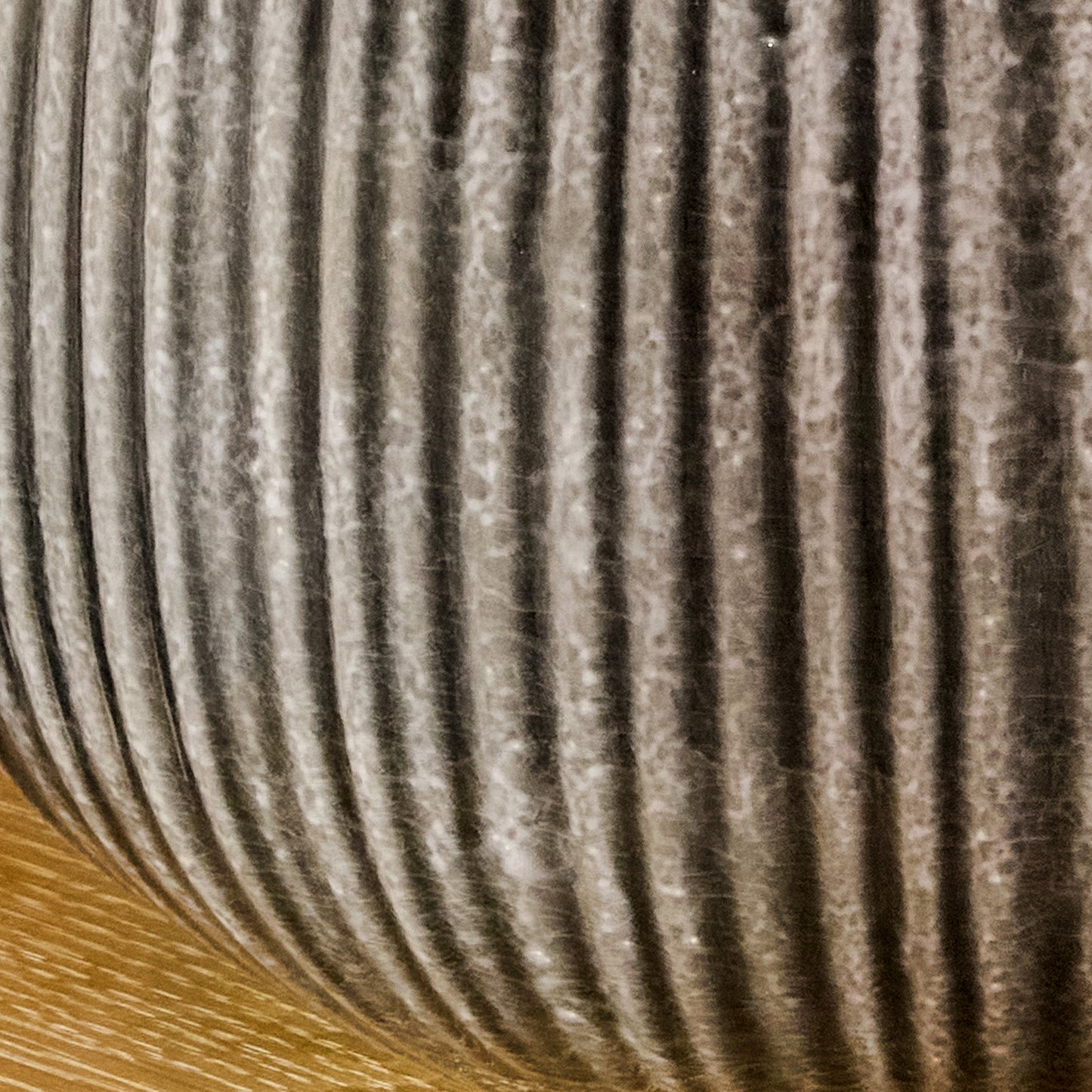 Tongham 31cm Ceramic Lamp Base - Dark Grey - Laura James