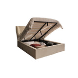 Torin Double Ottoman Bed - Oyster White - Laura James 