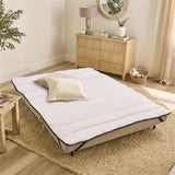 Una Double Sofa Bed Topper - White - Laura James 