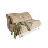 Una 2 Seater Double Sofa Bed - Soft Beige - Laura James 
