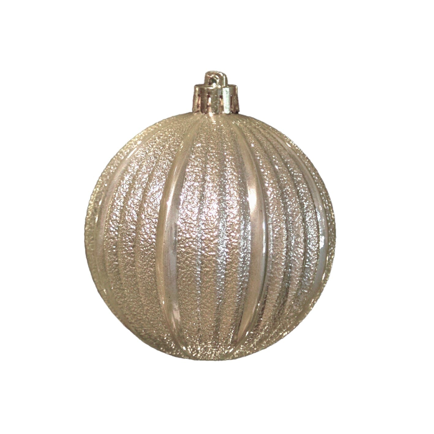 Valen Shatterproof 8cm Mixed Baubles - Set of 16 - Pearl Gold - Laura James