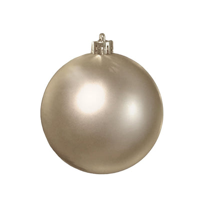Valen Shatterproof 8cm Mixed Baubles - Set of 16 - Pearl Gold - Laura James