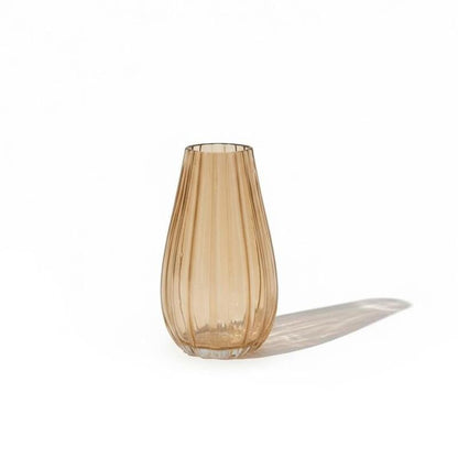 Veneto 26cm Glass Vase - Champagne - Laura James