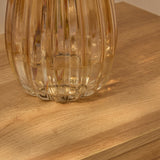 Veneto 26cm Glass Vase - Champagne - Laura James