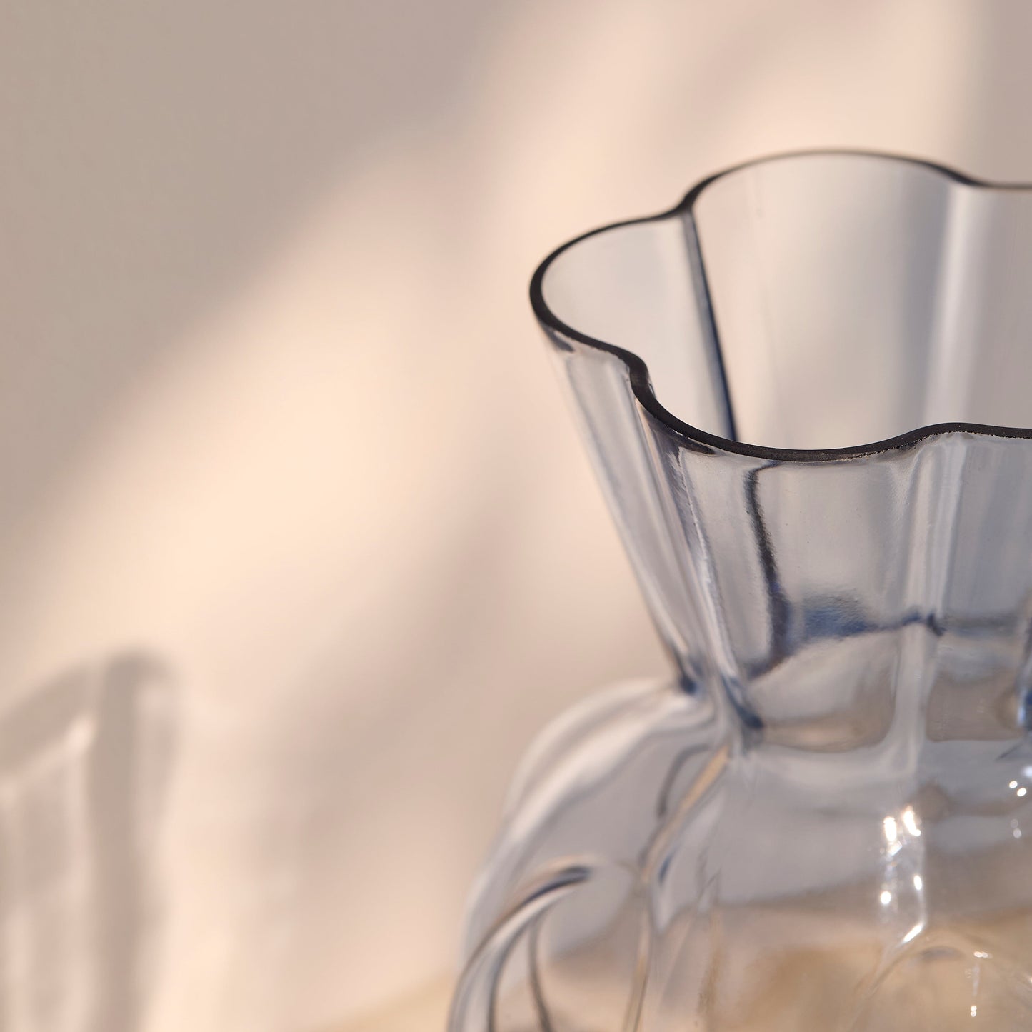 Verona_25cm_Glass_Vase_Cornflower_Blue-1 - Laura James