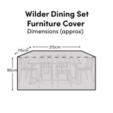 Wilder Dining Set Furniture Cover - Laura James