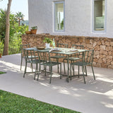 Wilder 6 Seater Metal Garden Dining Set  - Laura James 