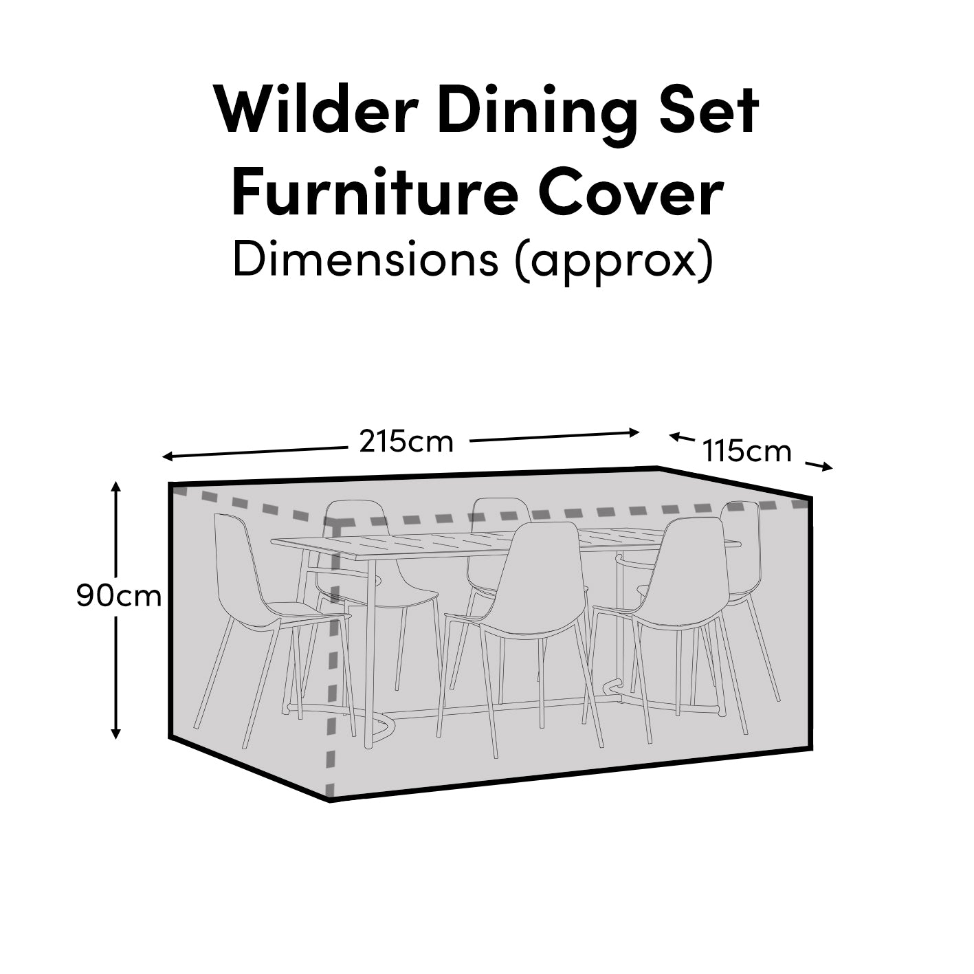 Wilder and Wren Dining Set Furniture Cover - Laura James
