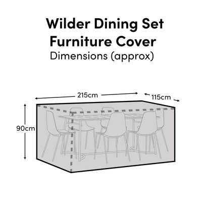 Wilder and Wren Dining Set Furniture Cover - Laura James