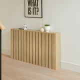 Willow Large Radiator Cover in Whitewash Oak - Laura James

