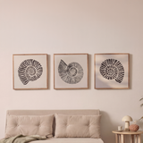 Newlyn 45x45cm Wall Art - Set of 3